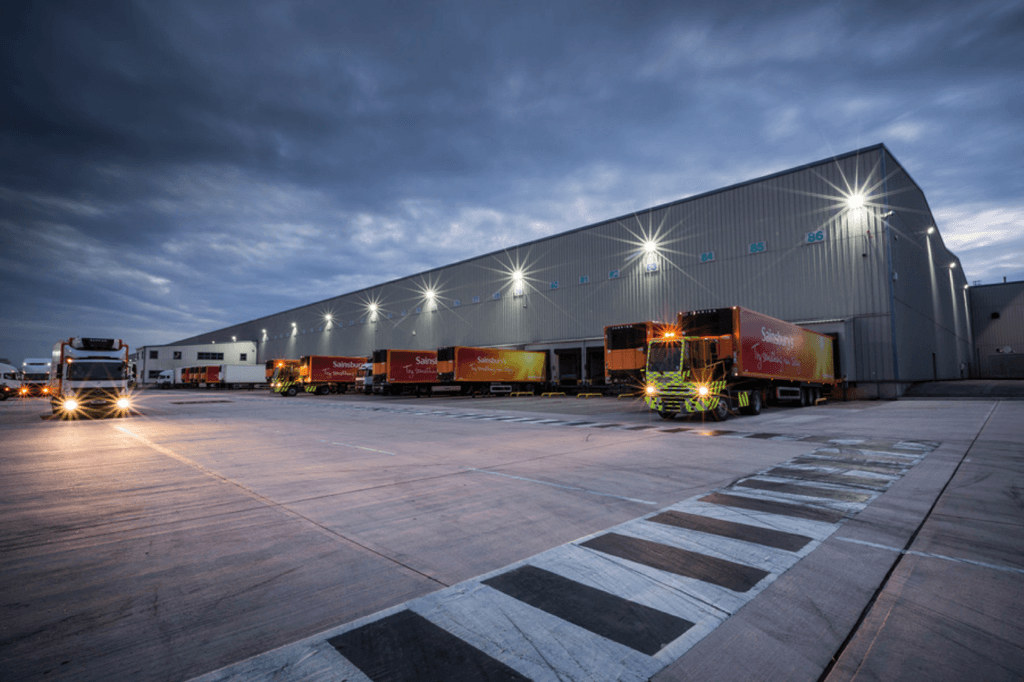 lorry depot