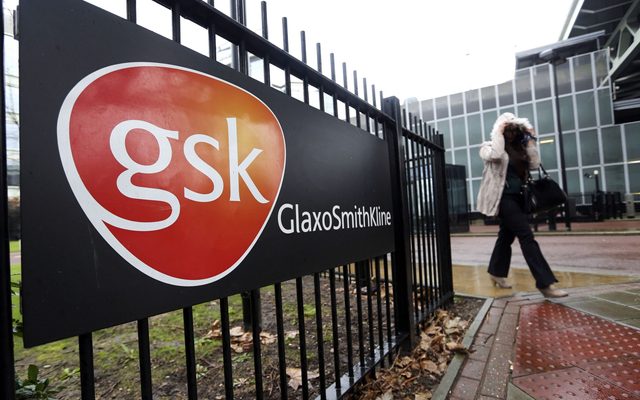 View of GSK's logo