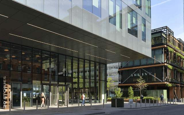 Building, Office Building, Human