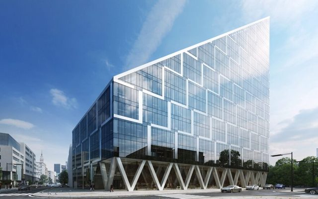Building, Office Building, Car