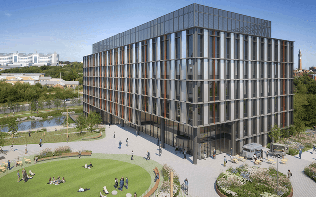 Office Building, Building, Human