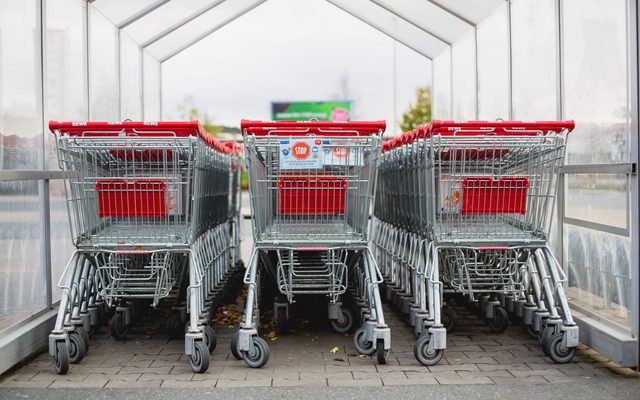 Shopping Cart, Truck, Vehicle