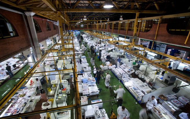 Building, Factory, Person