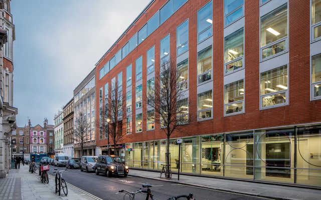 Office Building, Building, Bicycle