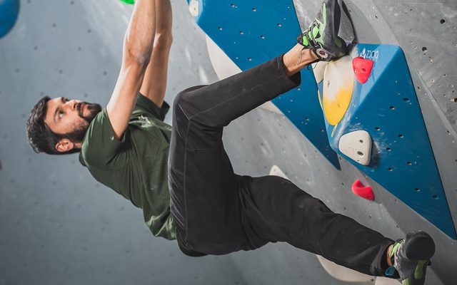 Outdoors, Climbing, Person