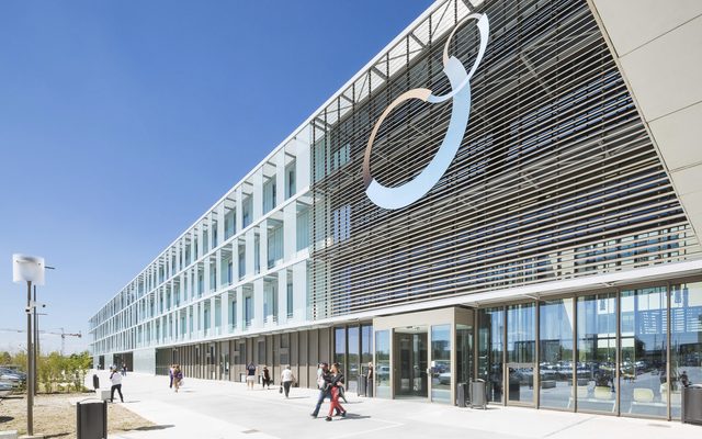 Office Building, Building, Person