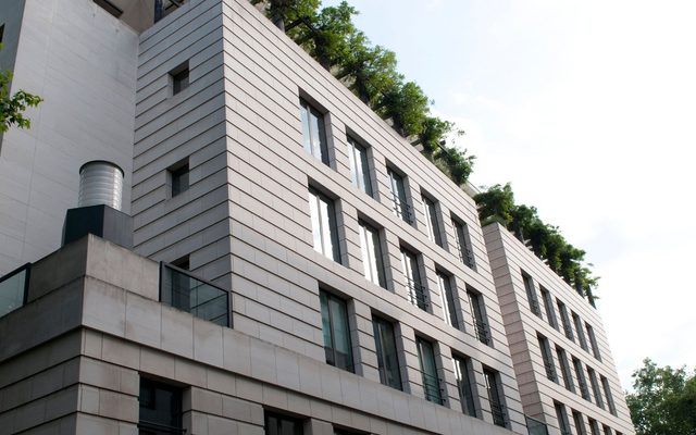 Office Building, Building, Corner