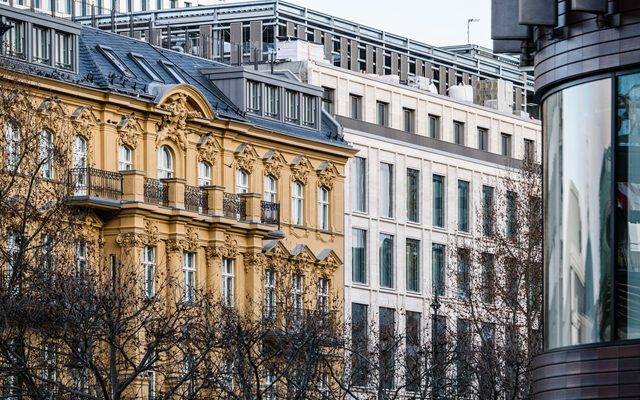 High Rise, City, Building