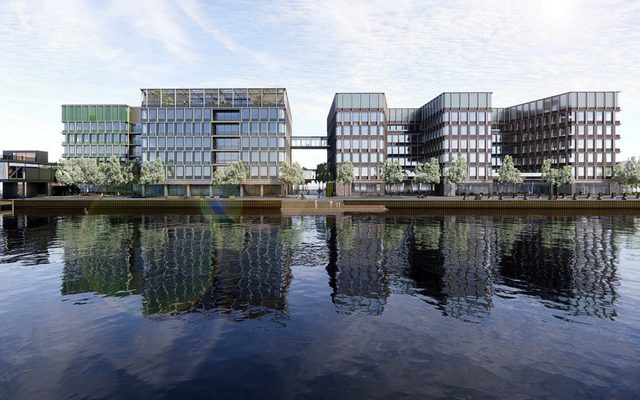 Office Building, Building, Water