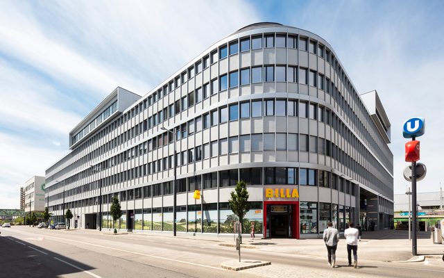 Office Building, Building, Person