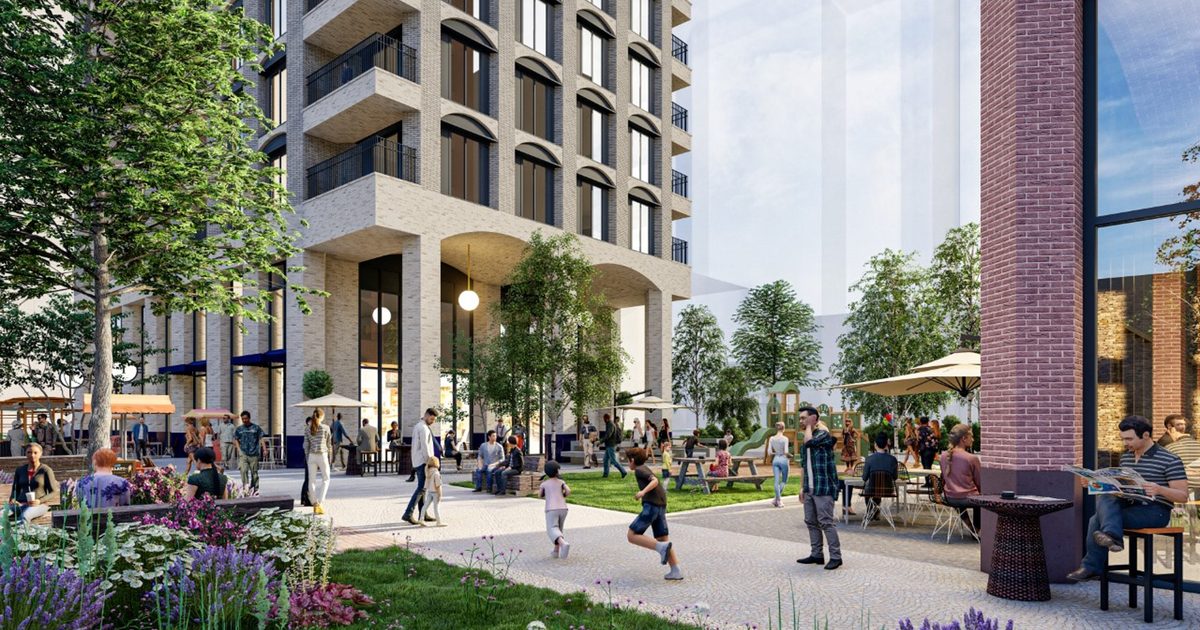 Amro brings forward proposals for Ilford residentialled scheme Green