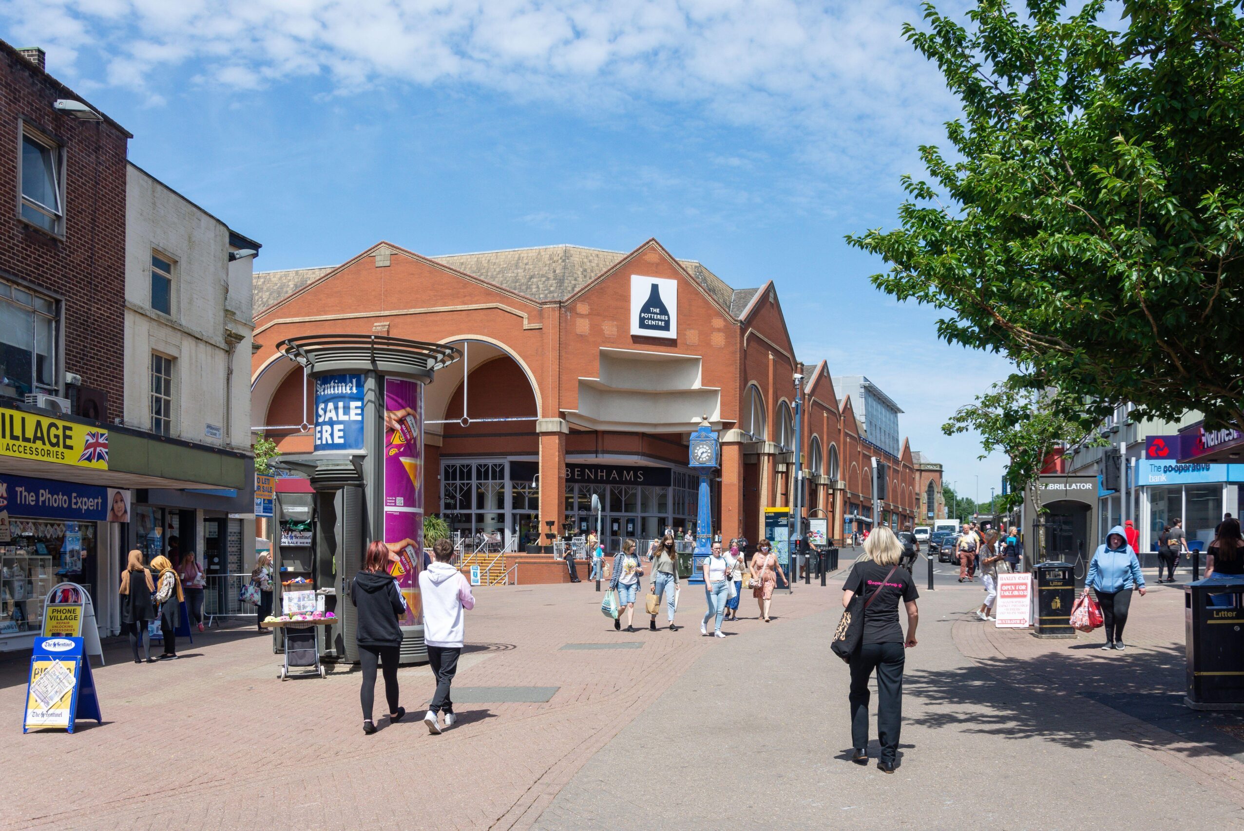 City, Sidewalk, Path