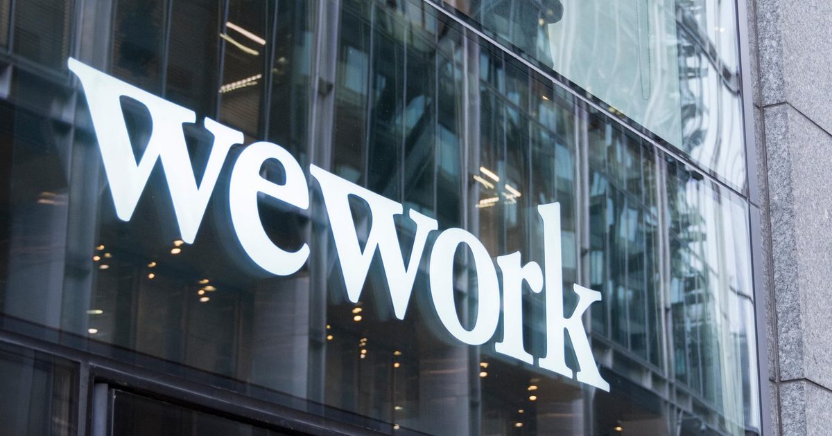 WeWork hoists for sale sign over another London office - Green Street News