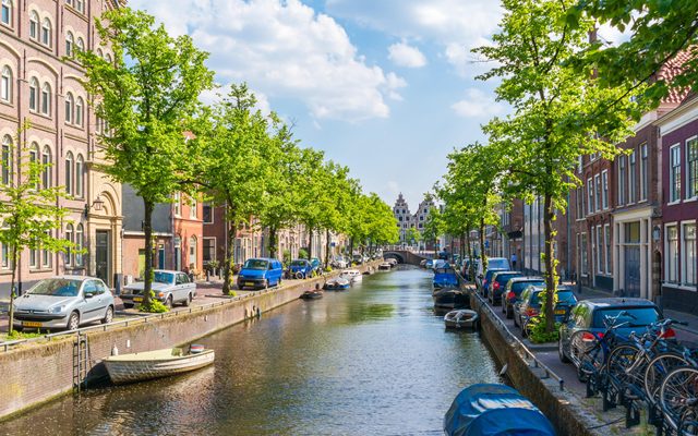 Neighborhood, Canal, Outdoors