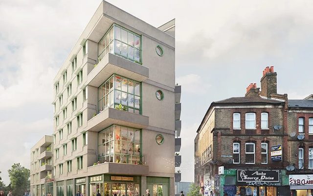 City, Apartment Building, Architecture