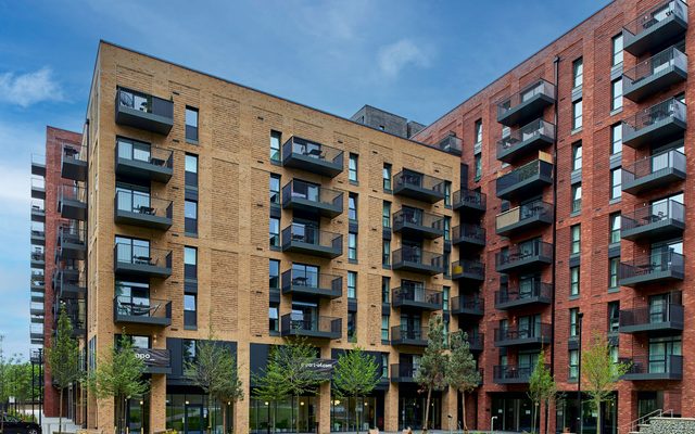 City, Apartment Building, Architecture