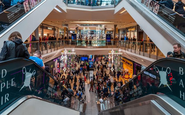 Shop, Shopping Mall, People