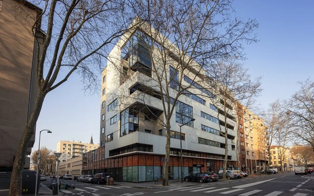 Milkyway building, 38-42 cours Suchet and rue Smith, Lyon (Credits: DCB International)