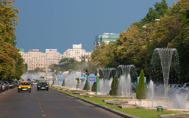 Architecture, Fountain, Water