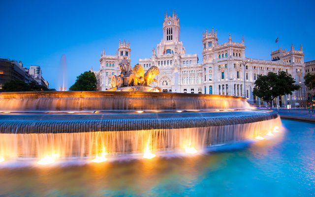 Architecture, Fountain, Water