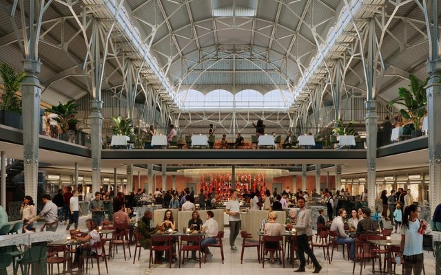 Indoors, Restaurant, Architecture