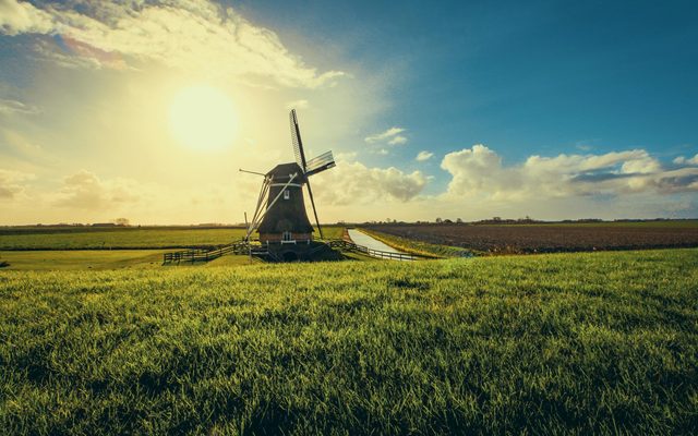 Outdoors, Windmill, Nature