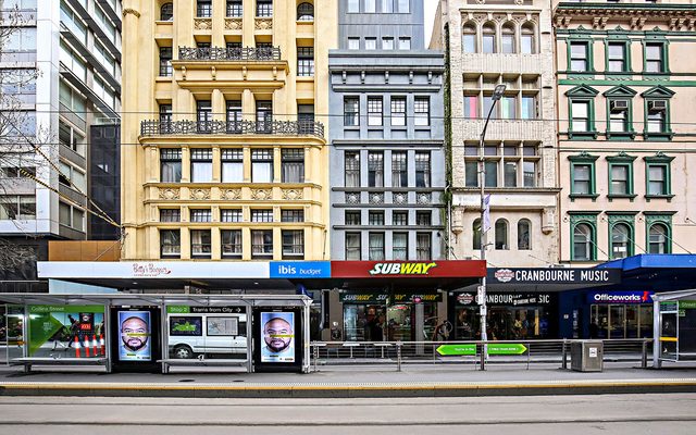 City, Bus Stop, Outdoors