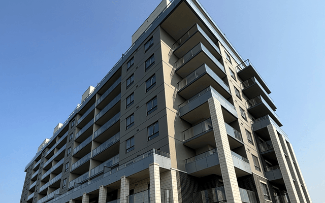 City, Apartment Building, Architecture