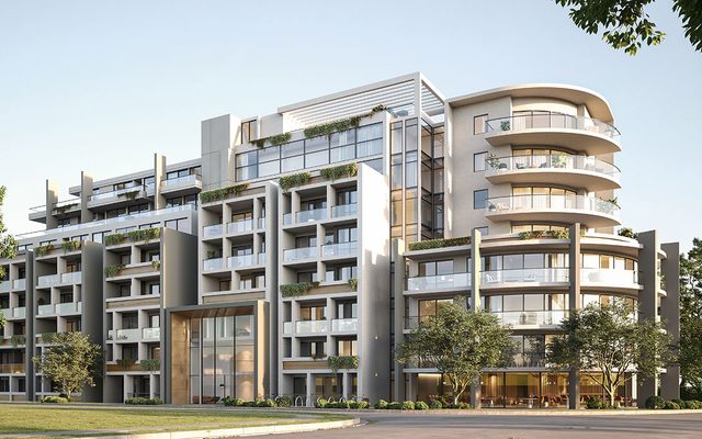 City, Apartment Building, Architecture
