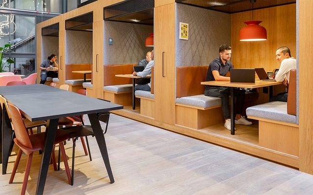 Cafeteria, Indoors, Restaurant