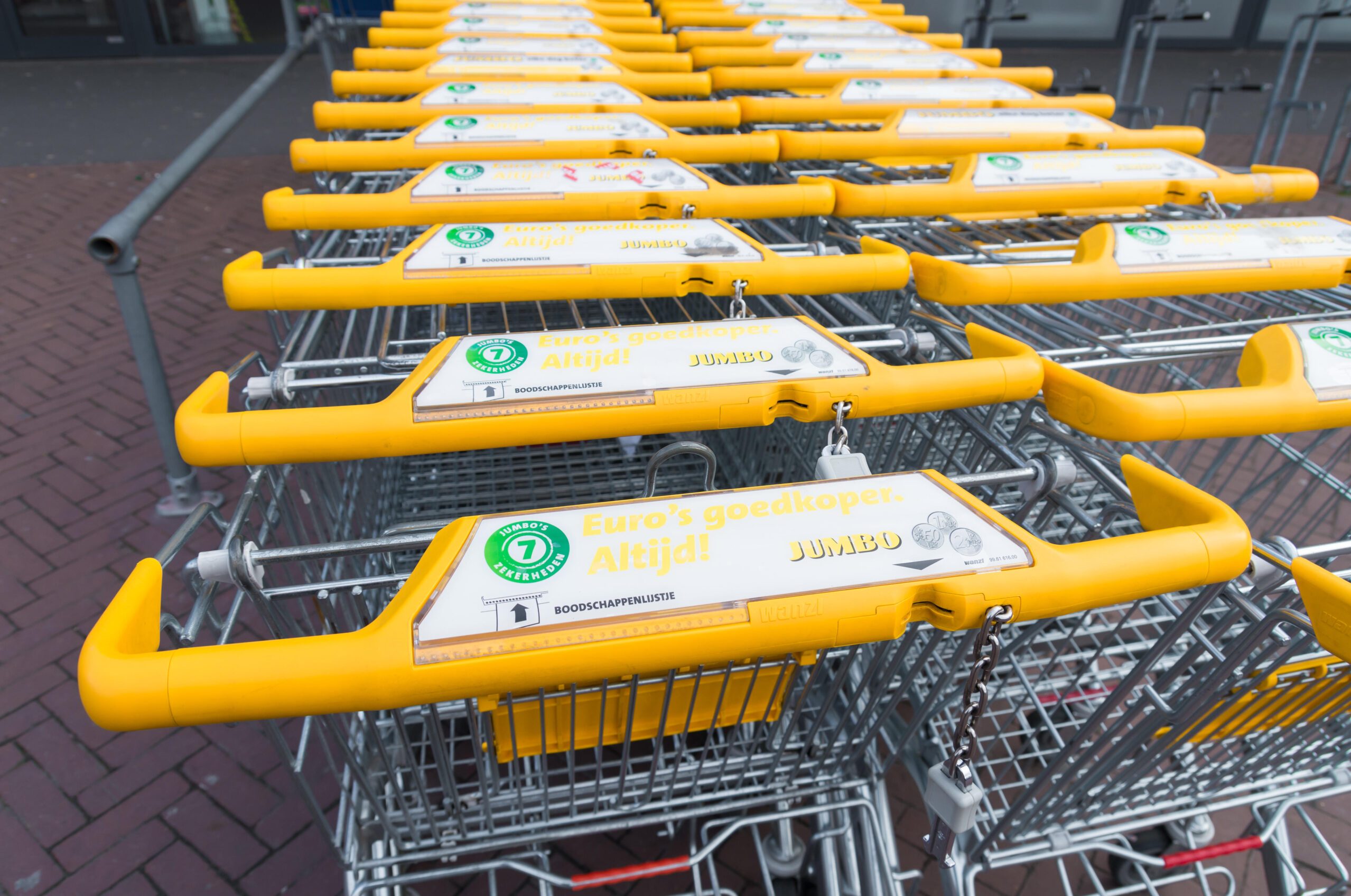 Fence, Shopping Cart, Bicycle