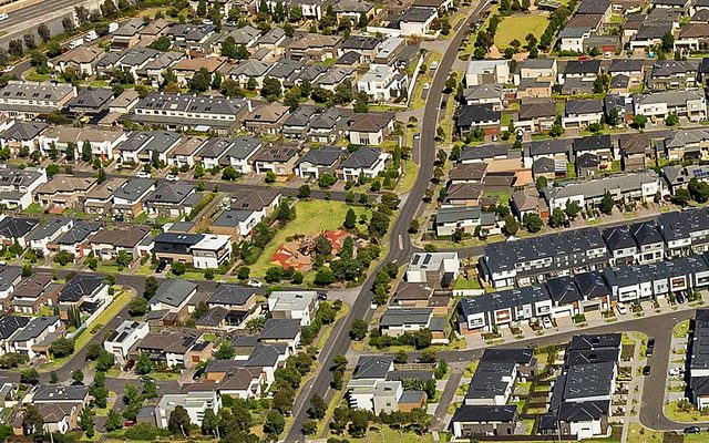Neighborhood, Suburb, Architecture