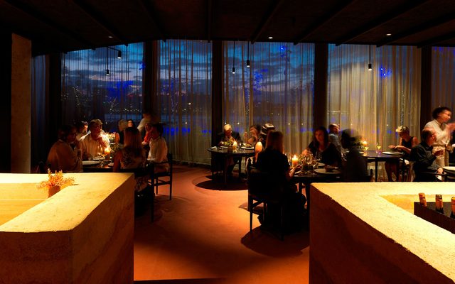 Indoors, Restaurant, Cafeteria
