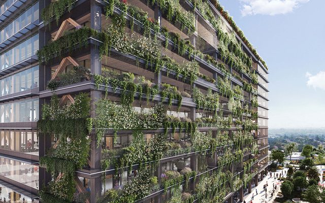 City, Apartment Building, Architecture