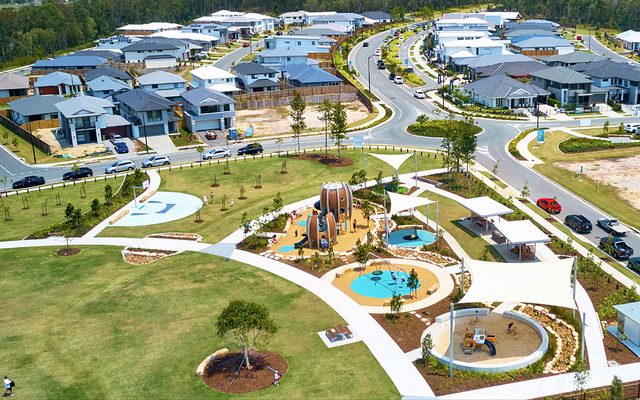 Outdoors, Suburb, City