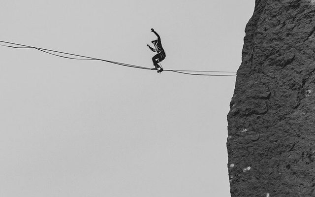 Rope, Person, Outdoors