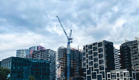 Construction, Construction Crane, City