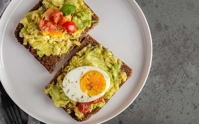 Food, Avocado Toast, Plate