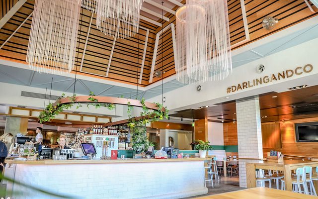 Indoors, Restaurant, Architecture