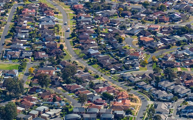 Neighborhood, Suburb, Outdoors