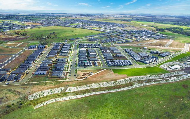 Outdoors, Suburb, Aerial View