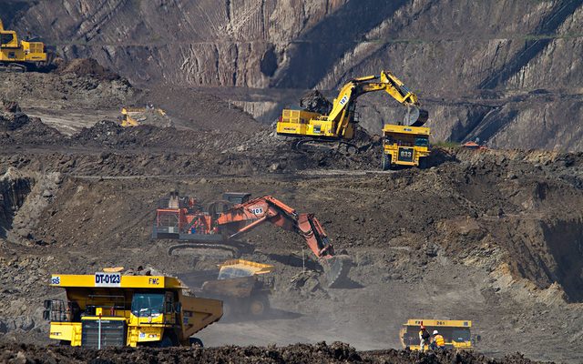 Mining, Soil, Bulldozer