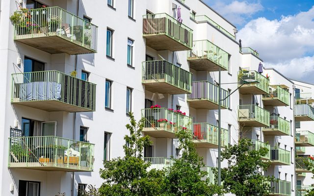 City, Apartment Building, Architecture