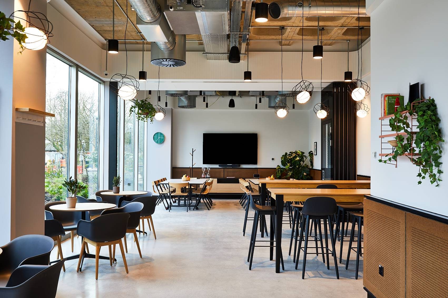 Indoors, Cafeteria, Restaurant