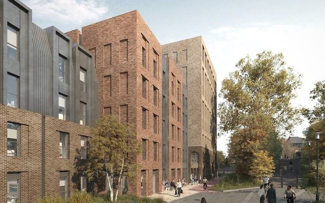 City, Apartment Building, Architecture
