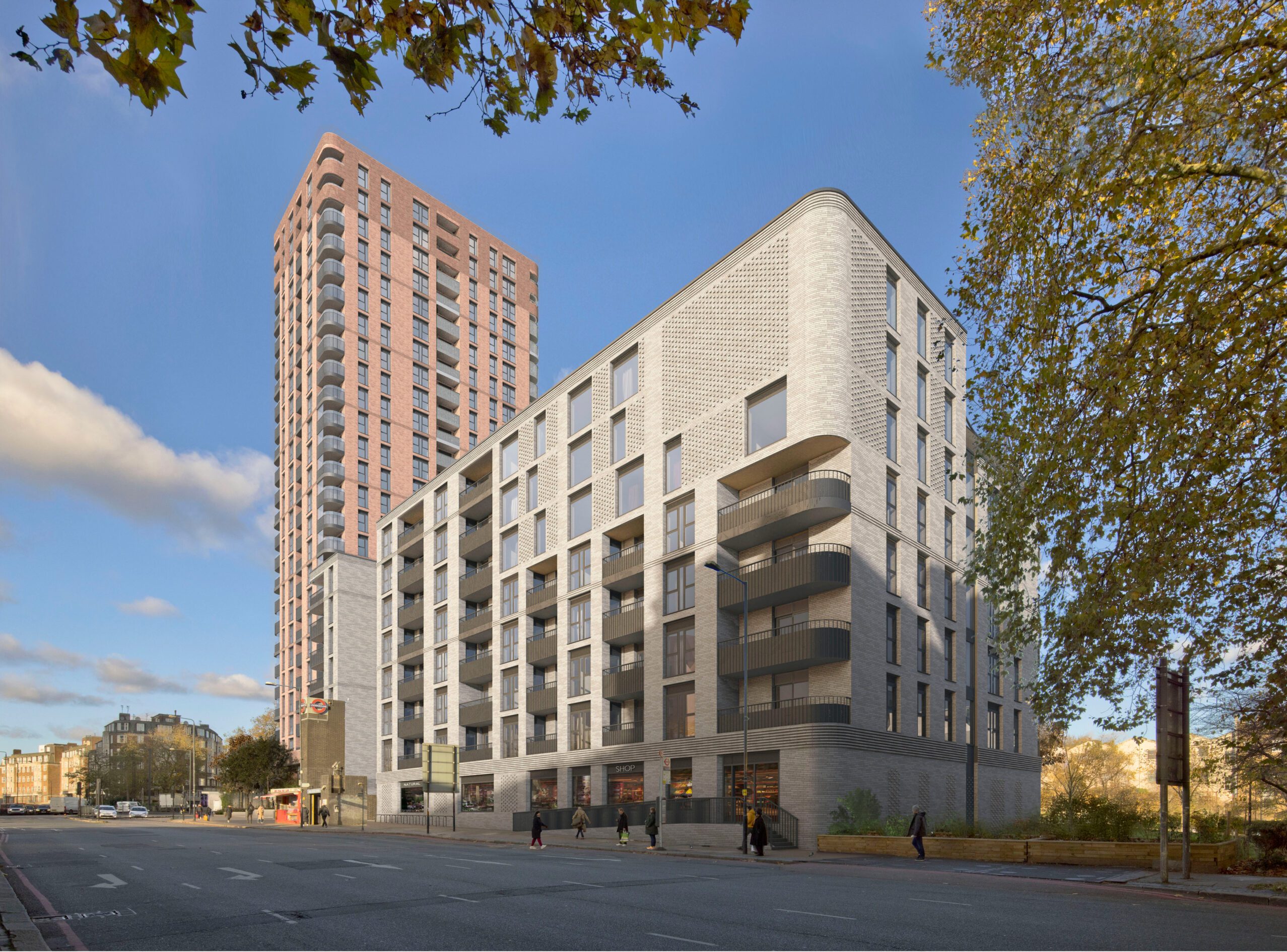 City, Apartment Building, Architecture