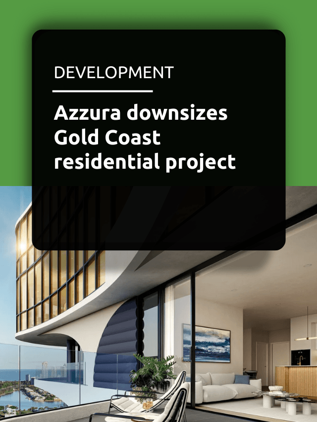 Azzura downsizes Gold Coast residential project