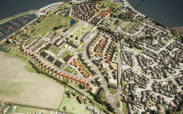 Outdoors, City, Suburb