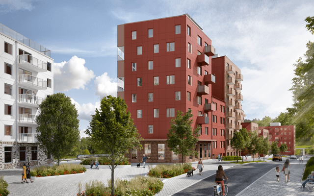 City, Urban, Apartment Building