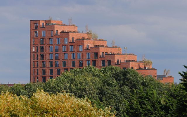 City, Apartment Building, Architecture
